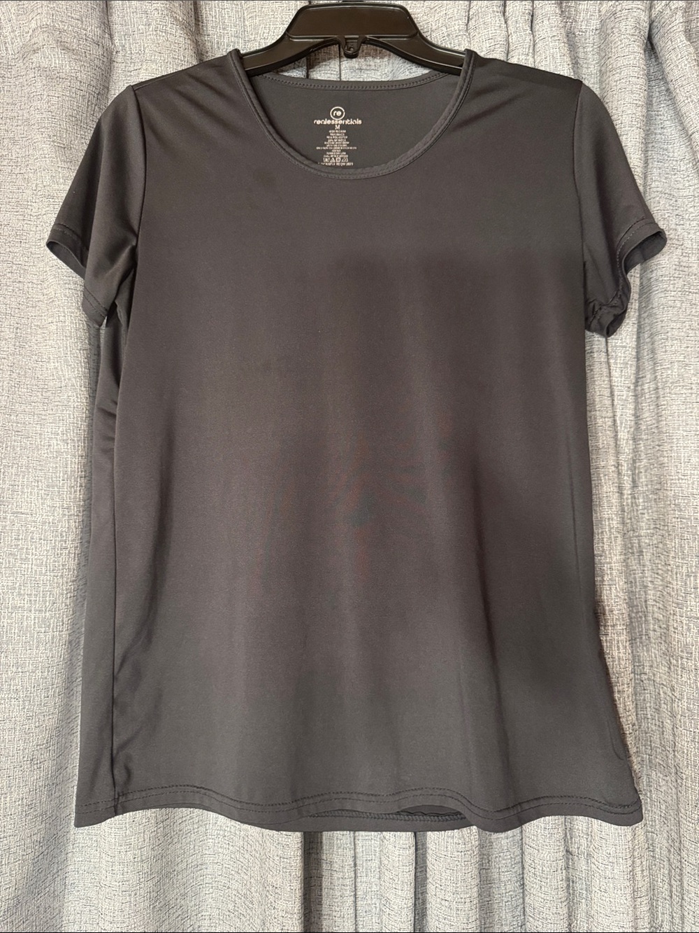 3/$15! 🎈Real Essentials Women’s Dark Gray Active Tee
